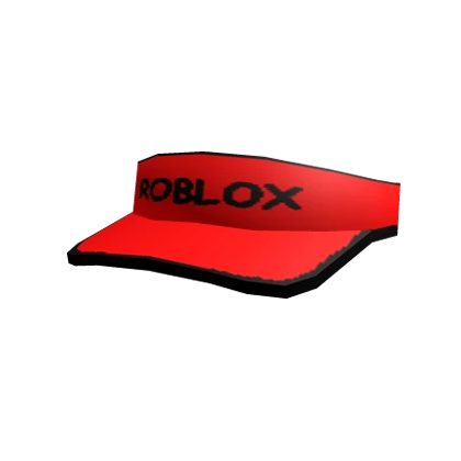 Free Roblox Red Visor