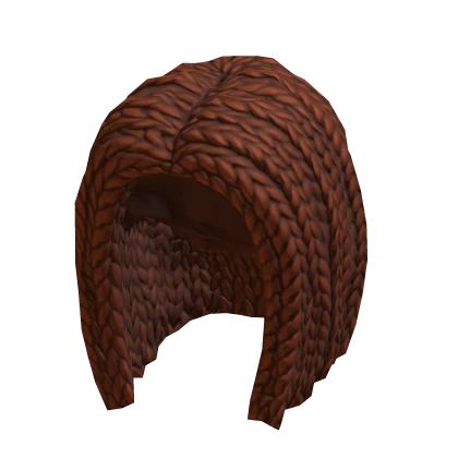 Free Roblox Braided Red Hair