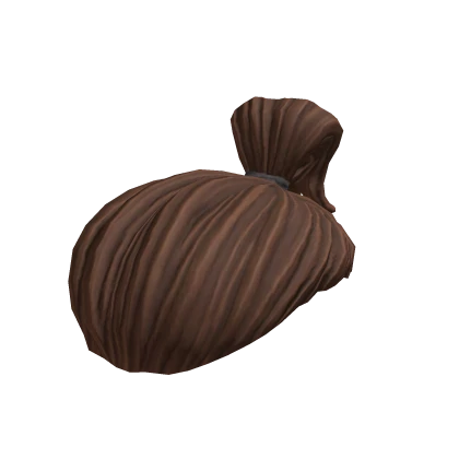 Free Roblox Top Knot Brown Hair