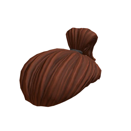 Free Roblox Top Knot Red Hair