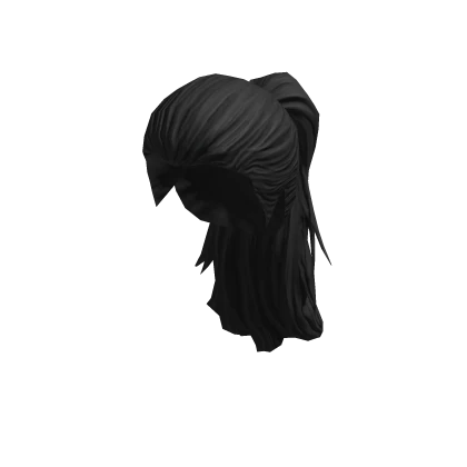 Free Roblox Pony Tail Black Hair